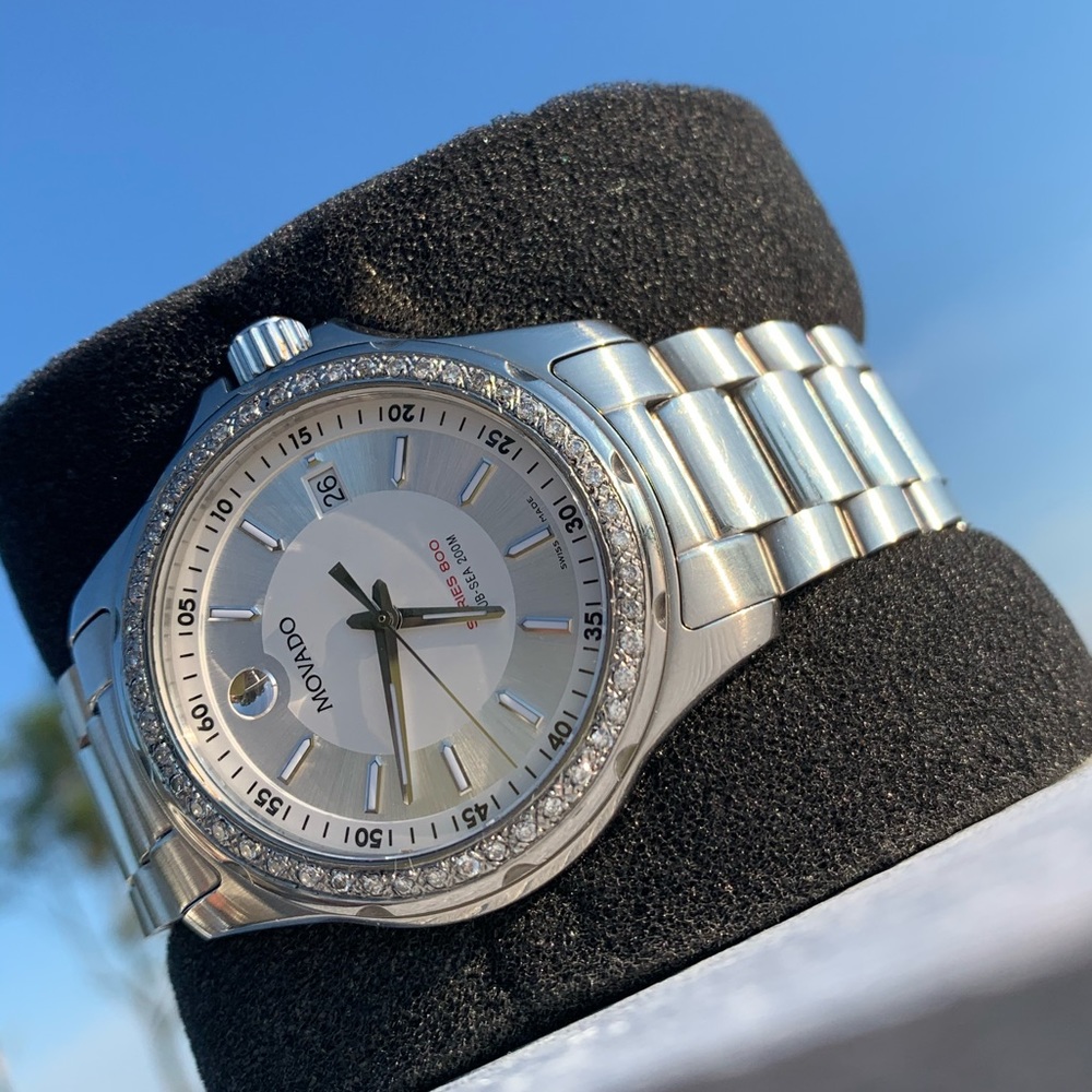 MOVADO 800 Sub-Sea 1 CT Diamond Bezel